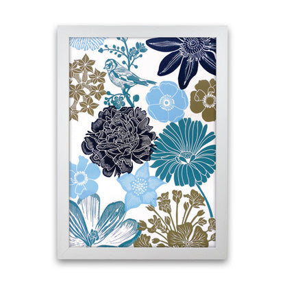 Cottage Garden 8 Art Print by Kate Heiss White Grain
