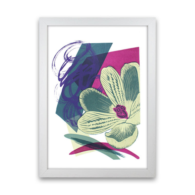 Spring Garden Art Print by Kate Heiss White Grain