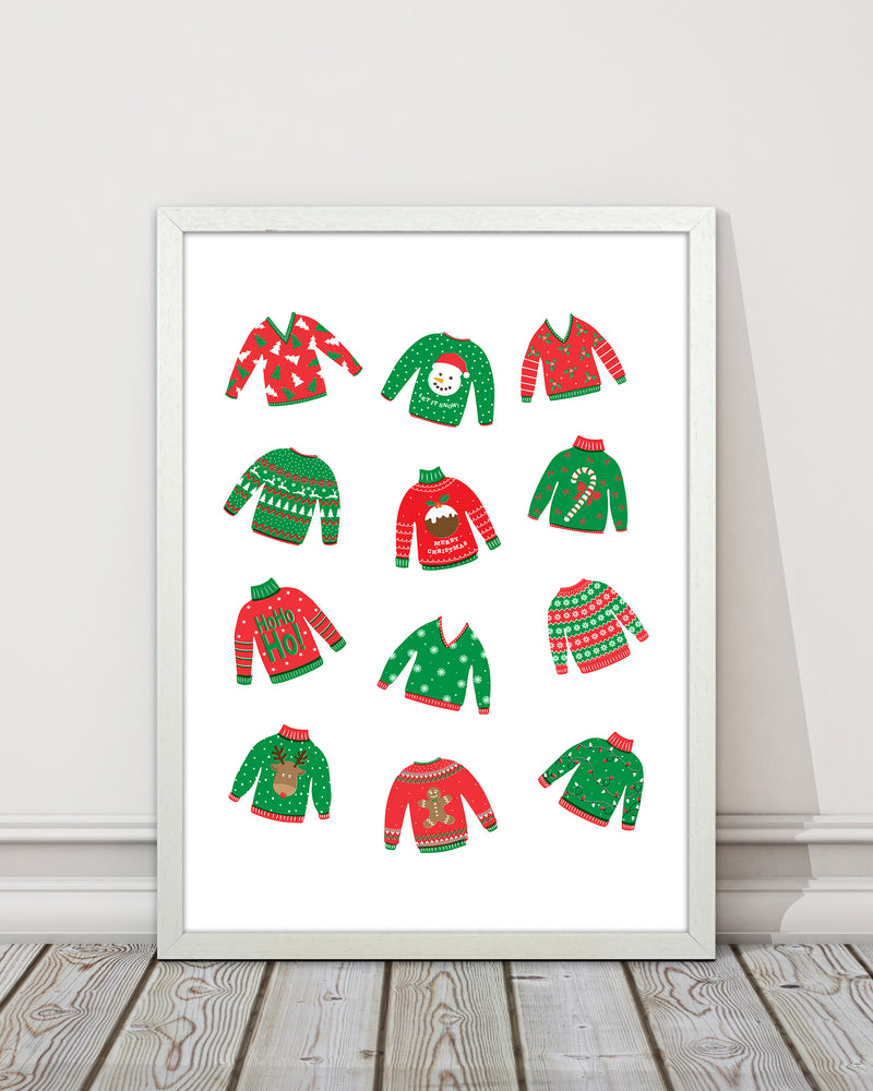 Christmas Jumpers Art Print by Kookiepixel