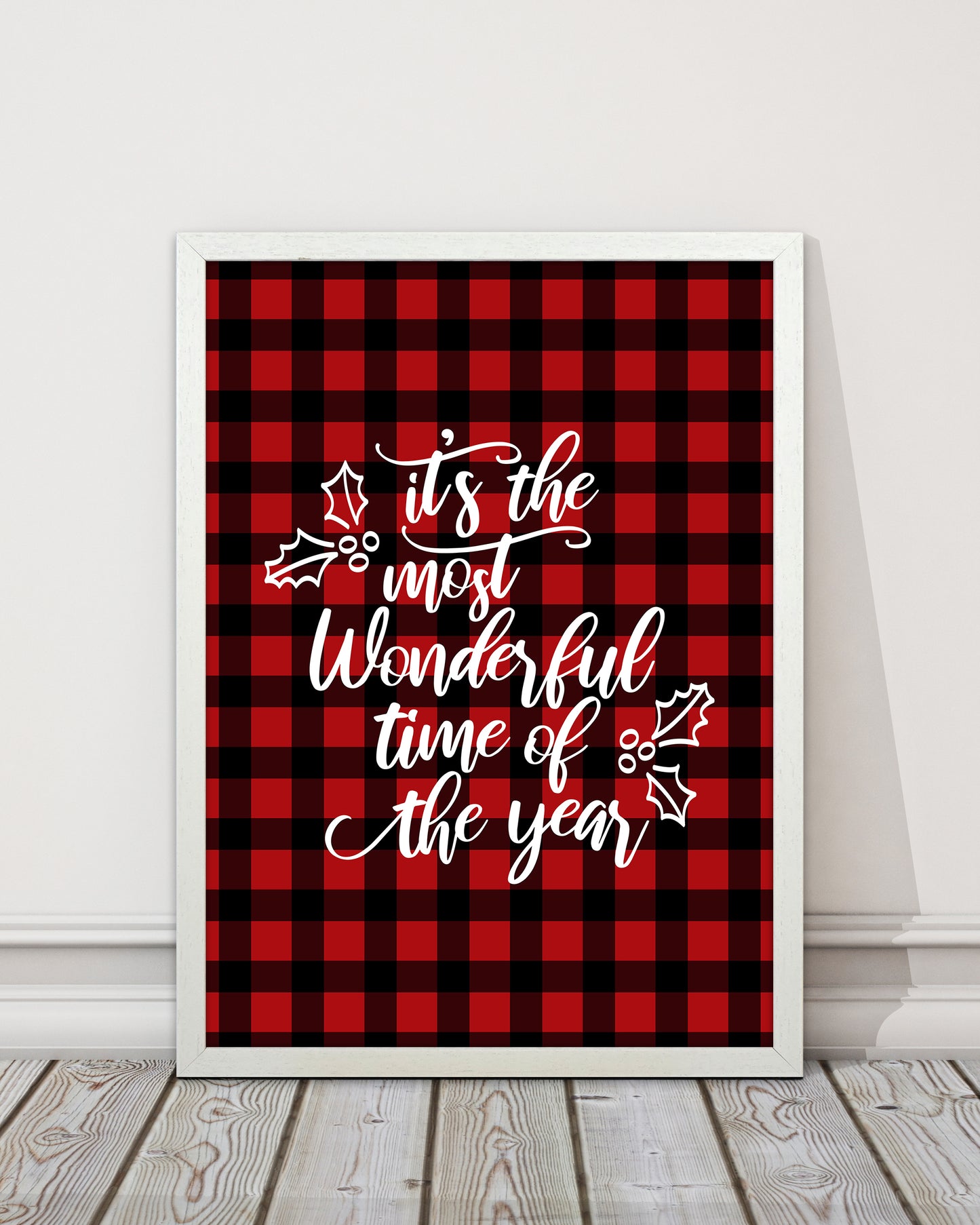 Wonderful time Christmas Art Print by Kookiepixel