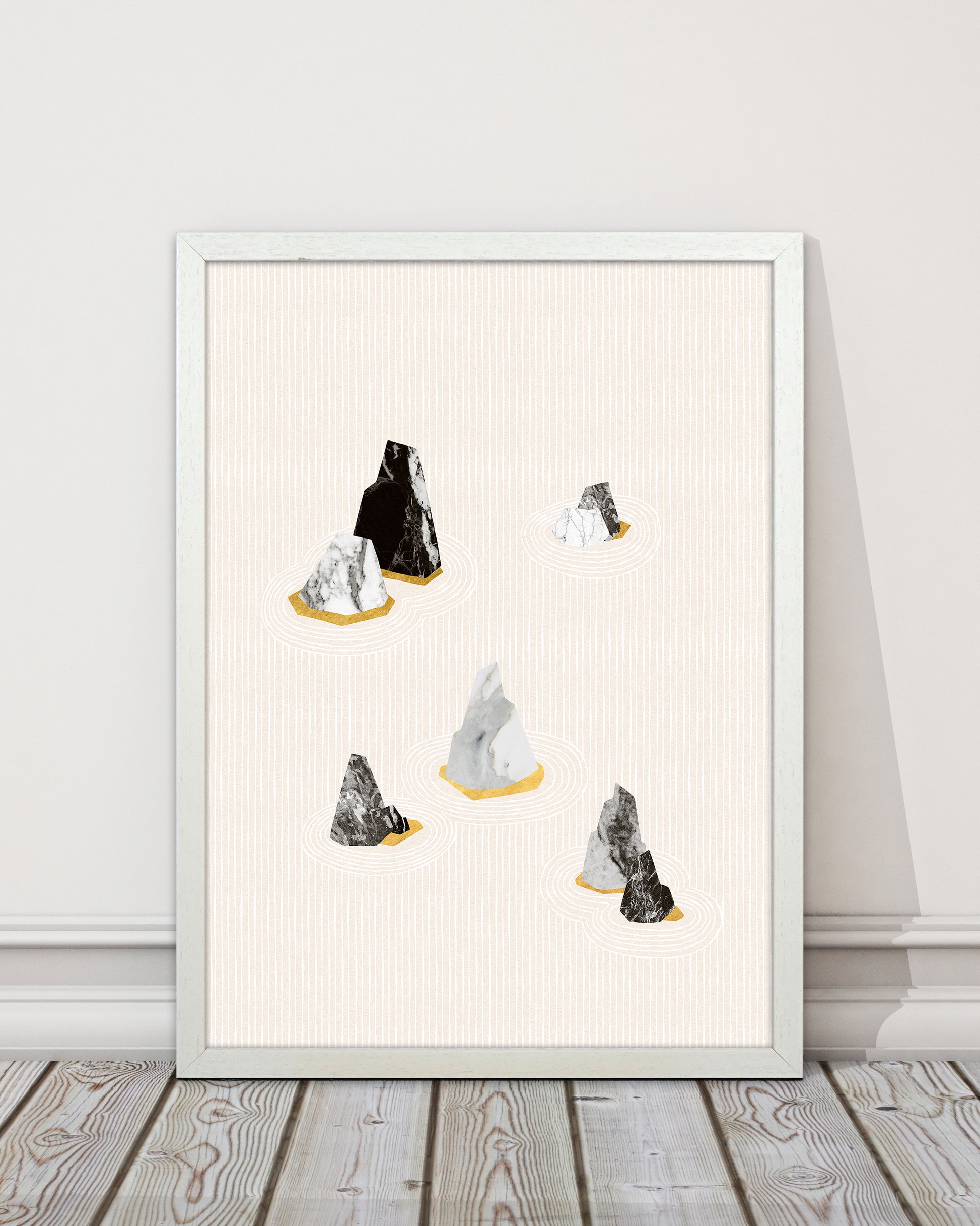 Rock Formation No 2 Art Print by Kookiepixel