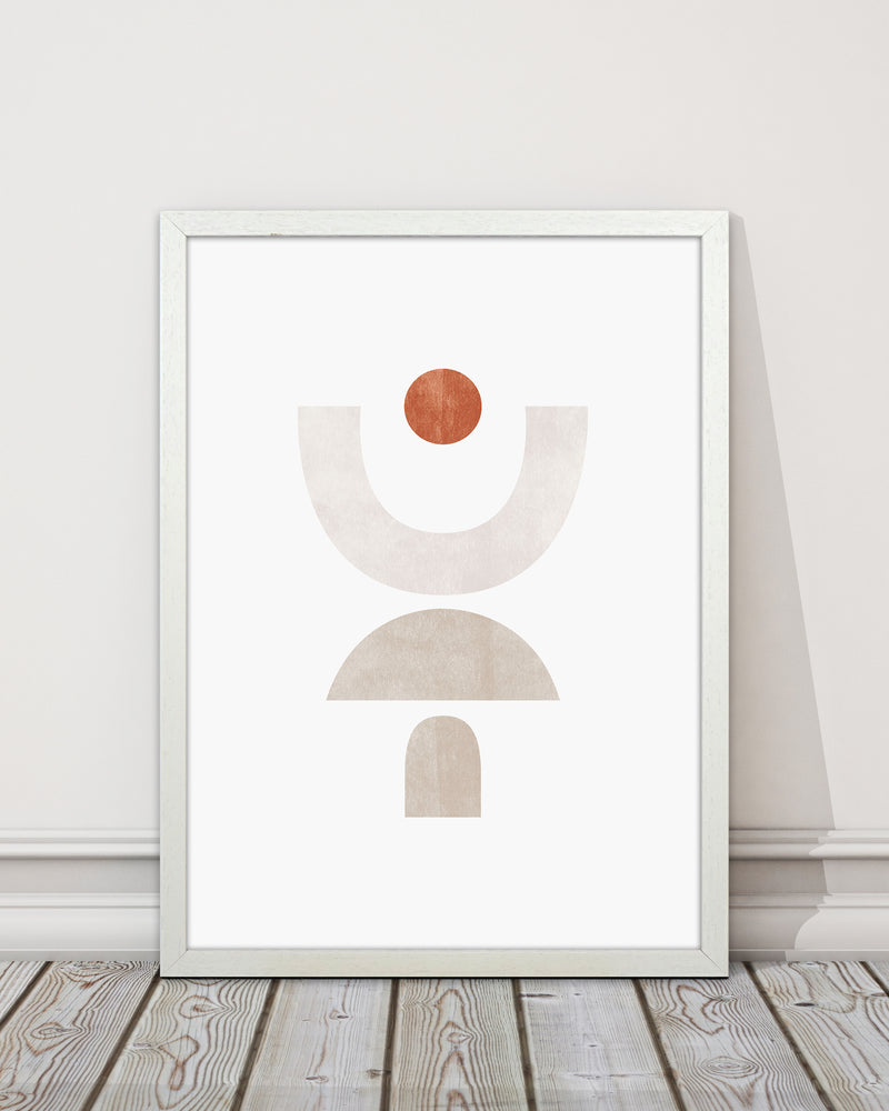 Abstract Geometric No 1 Art Print by Kookiepixel
