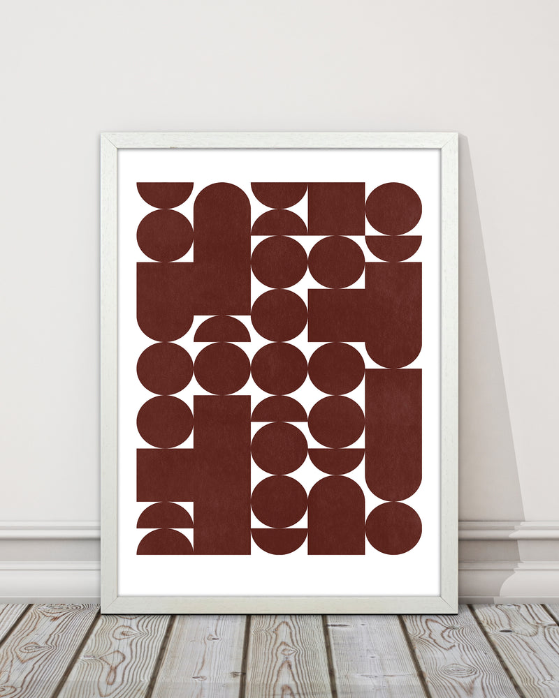 Stacked Abstract Art Print by Kookiepixel