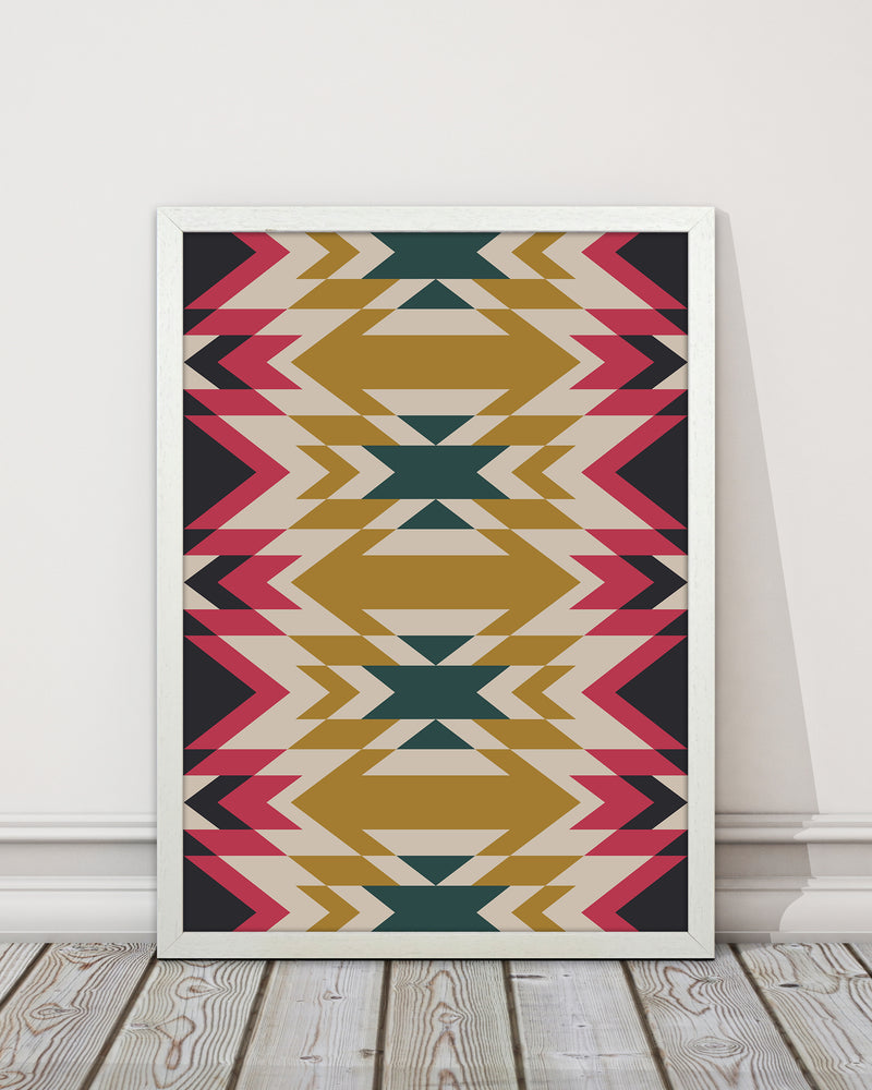 Navajos Print No 2 Abstract Art Print by Kookiepixel