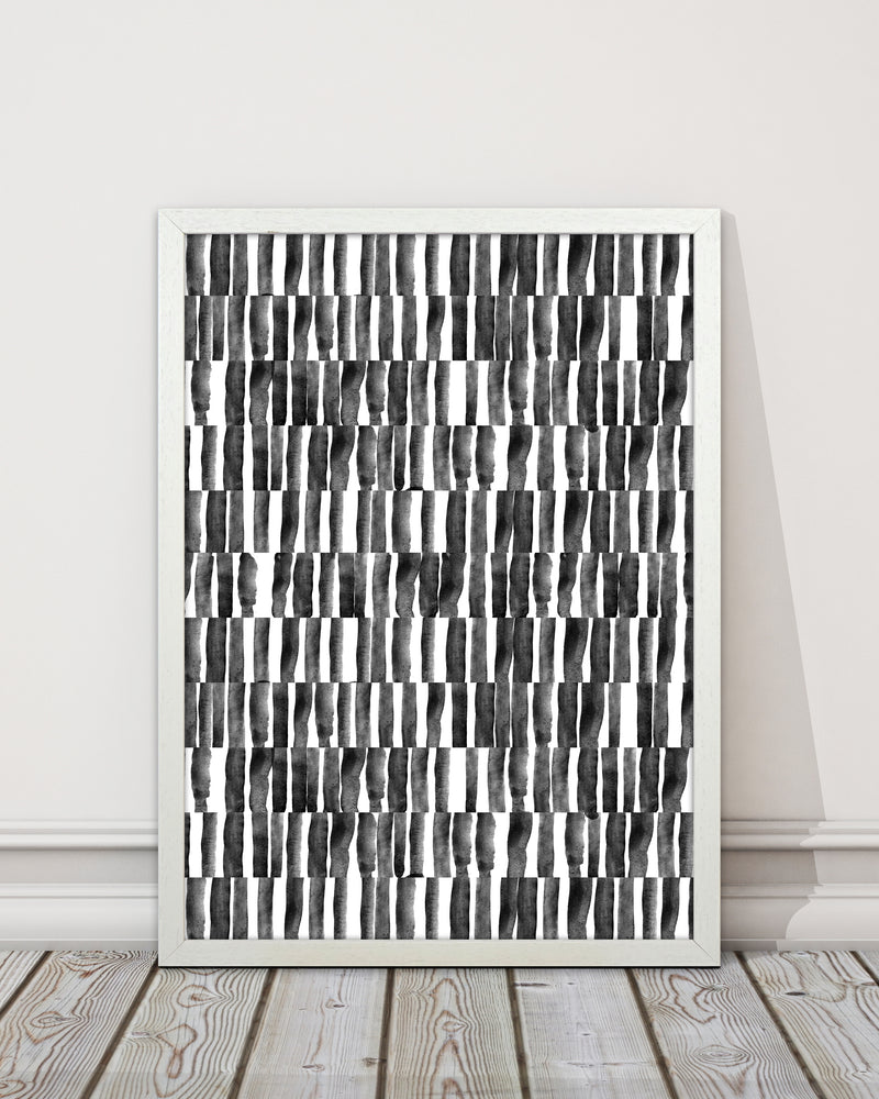 Abstract Strokes Art Print by Kookiepixel