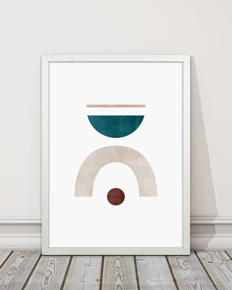 Abstract Geometric No 3 Art Print by Kookiepixel