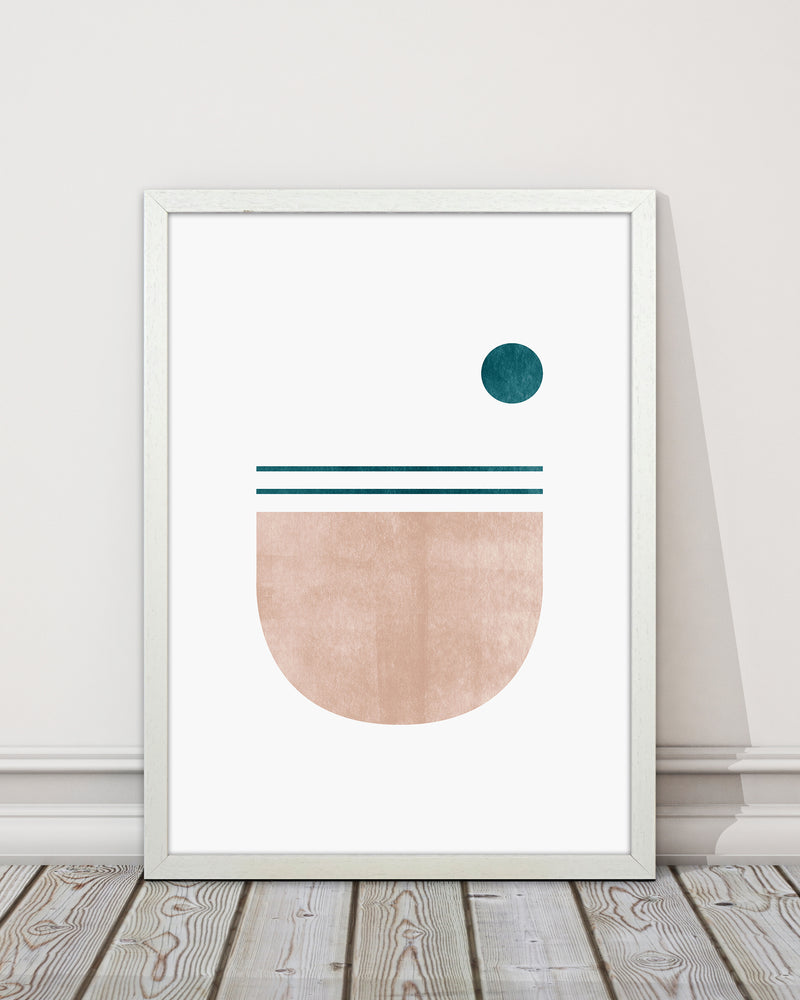 Abstract Geometric No 5 Art Print by Kookiepixel