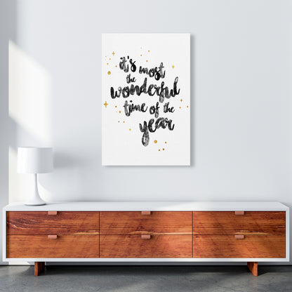 Wonderful time No 1 Christmas Art Print by Kookiepixel A1 Canvas