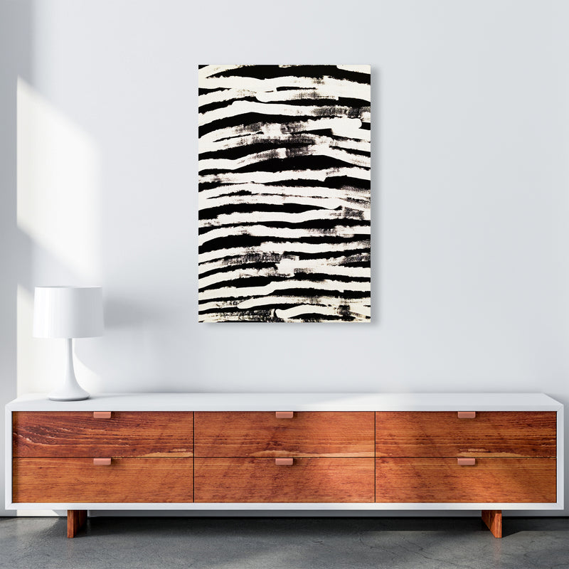 Strokes Abstract Art Print by Kookiepixel A1 Canvas