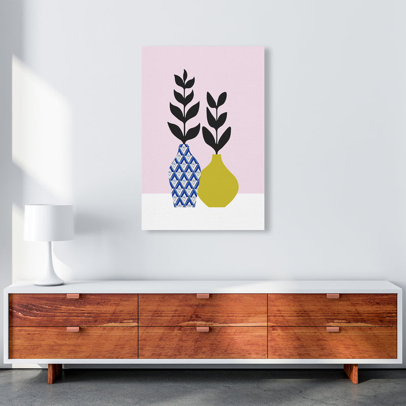 Vases No 2 Art Print by Kookiepixel A1 Canvas