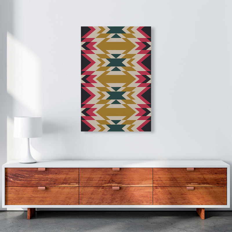 Navajos Print No 2 Abstract Art Print by Kookiepixel A1 Canvas