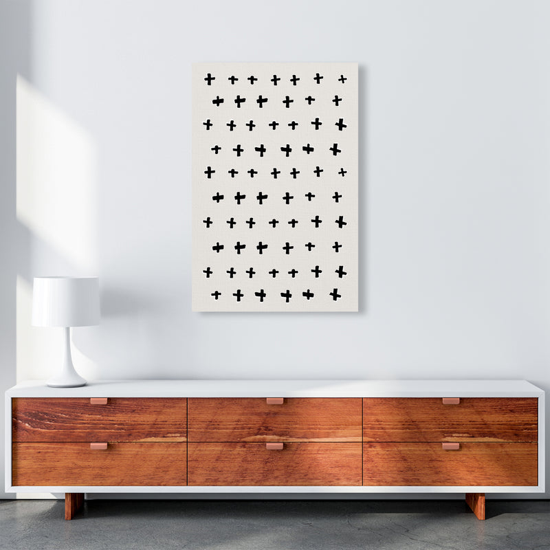 Plus Abstract Art Print by Kookiepixel A1 Canvas