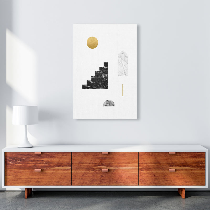 Geometric Shapes No 1  Art Print by Kookiepixel A1 Canvas