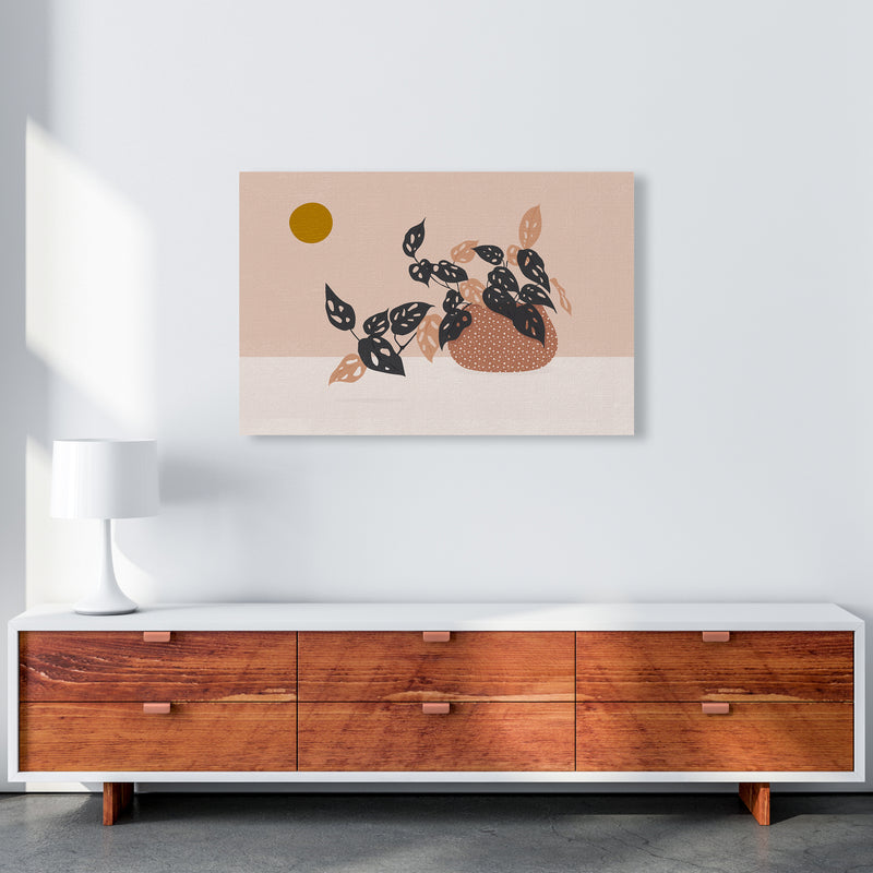 Monkey Mask Plant Botanical Art Print by Kookiepixel A1 Canvas