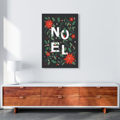 Noel Christmas Art Print by Kookiepixel A1 Canvas