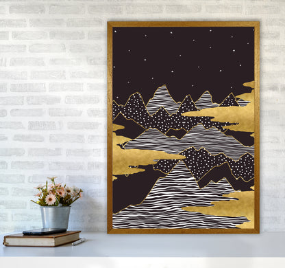 Starry Sky Art Print by Kookiepixel A1 Print Only