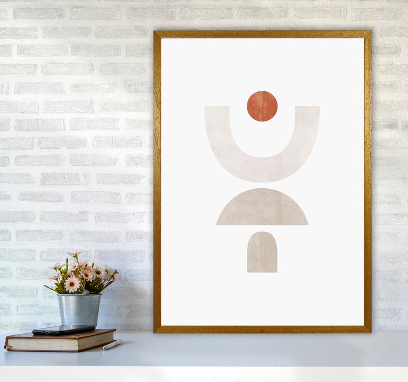 Abstract Geometric No 1 Art Print by Kookiepixel A1 Print Only