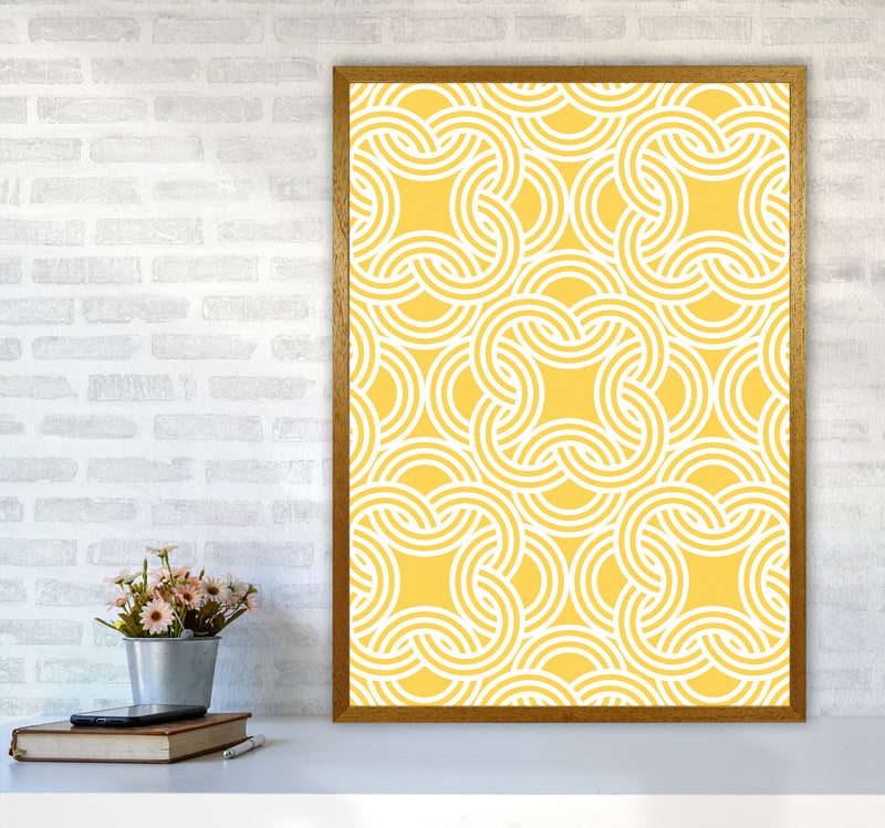 Oriental Print Abstract Art Print by Kookiepixel A1 Print Only