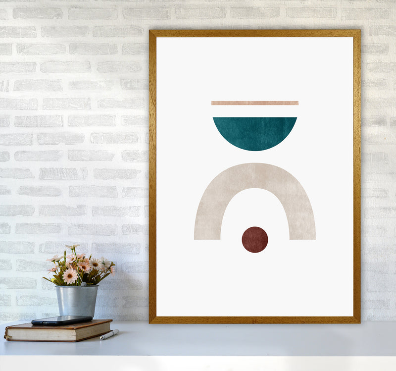 Abstract Geometric No 3 Art Print by Kookiepixel A1 Print Only