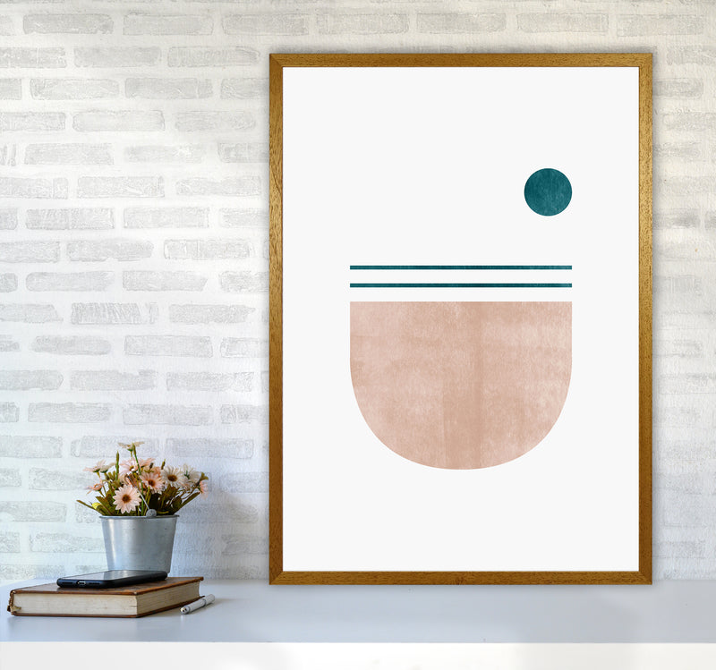 Abstract Geometric No 5 Art Print by Kookiepixel A1 Print Only