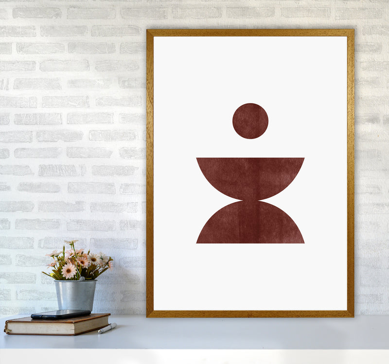 Abstract Geometric No 4 Art Print by Kookiepixel A1 Print Only