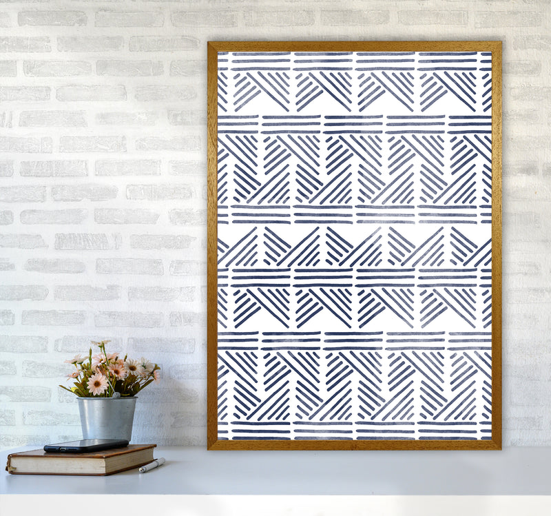 Aztec Print Art Print by Kookiepixel A1 Print Only