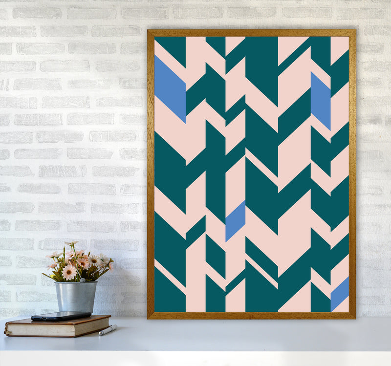 Chevron Art Print by Kookiepixel A1 Print Only