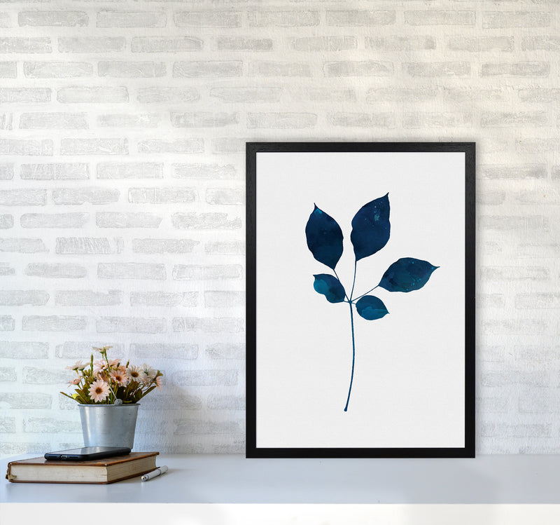 Foliage No 2 Botanical Art Print by Kookiepixel A2 White Frame