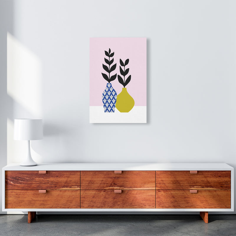 Vases No 2 Art Print by Kookiepixel A2 Canvas