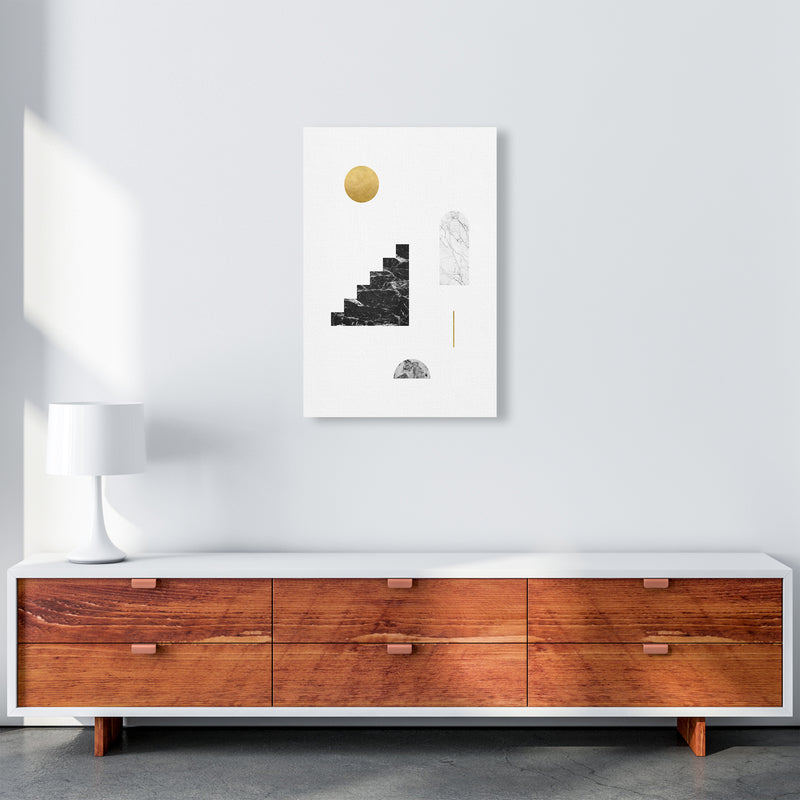 Geometric Shapes No 1  Art Print by Kookiepixel A2 Canvas