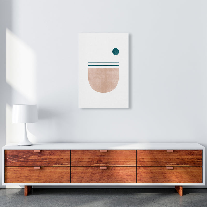 Abstract Geometric No 5 Art Print by Kookiepixel A2 Canvas