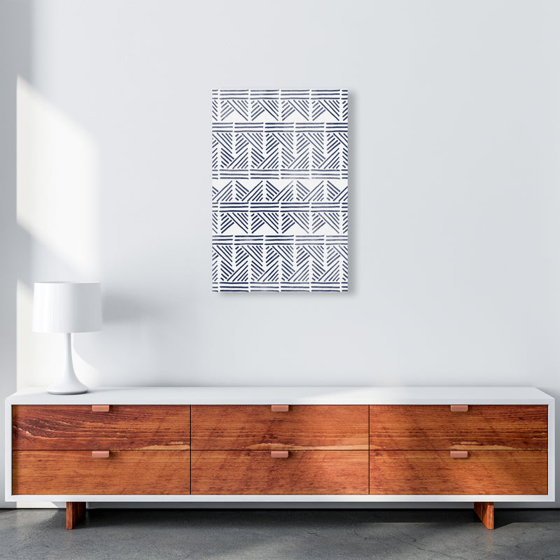 Aztec Print Art Print by Kookiepixel A2 Canvas