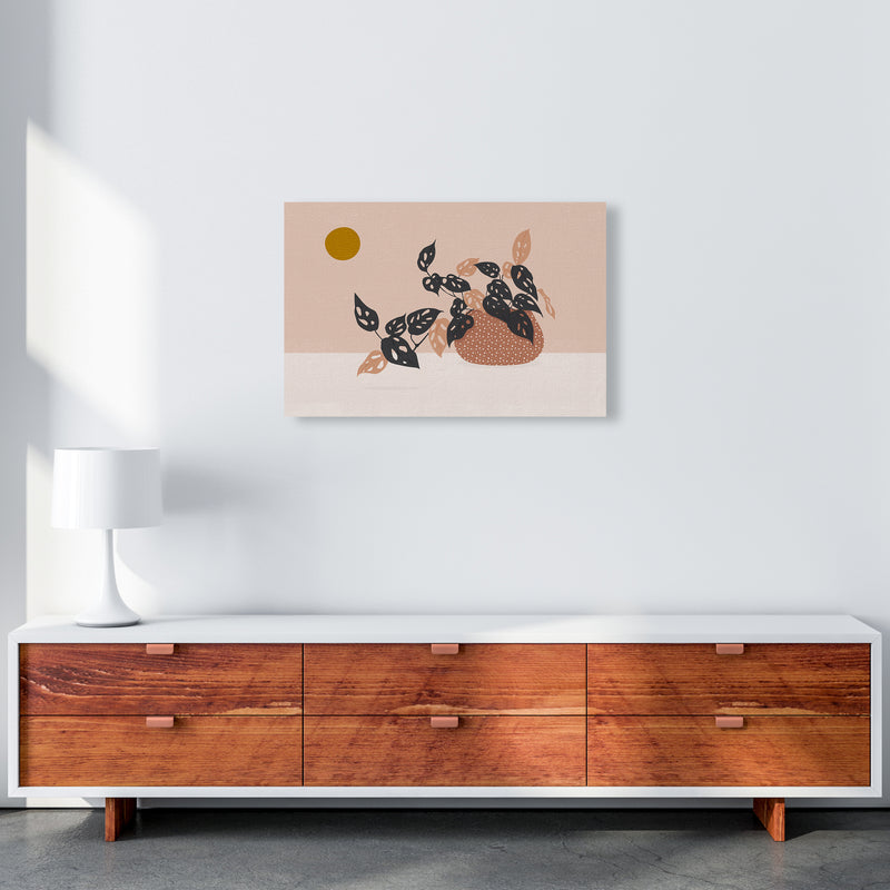Monkey Mask Plant Botanical Art Print by Kookiepixel A2 Canvas