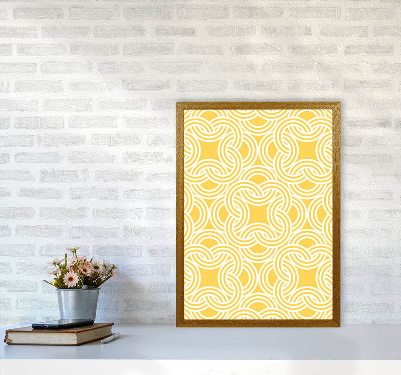 Oriental Print Abstract Art Print by Kookiepixel A2 Print Only