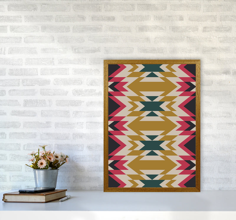 Navajos Print No 2 Abstract Art Print by Kookiepixel A2 Print Only