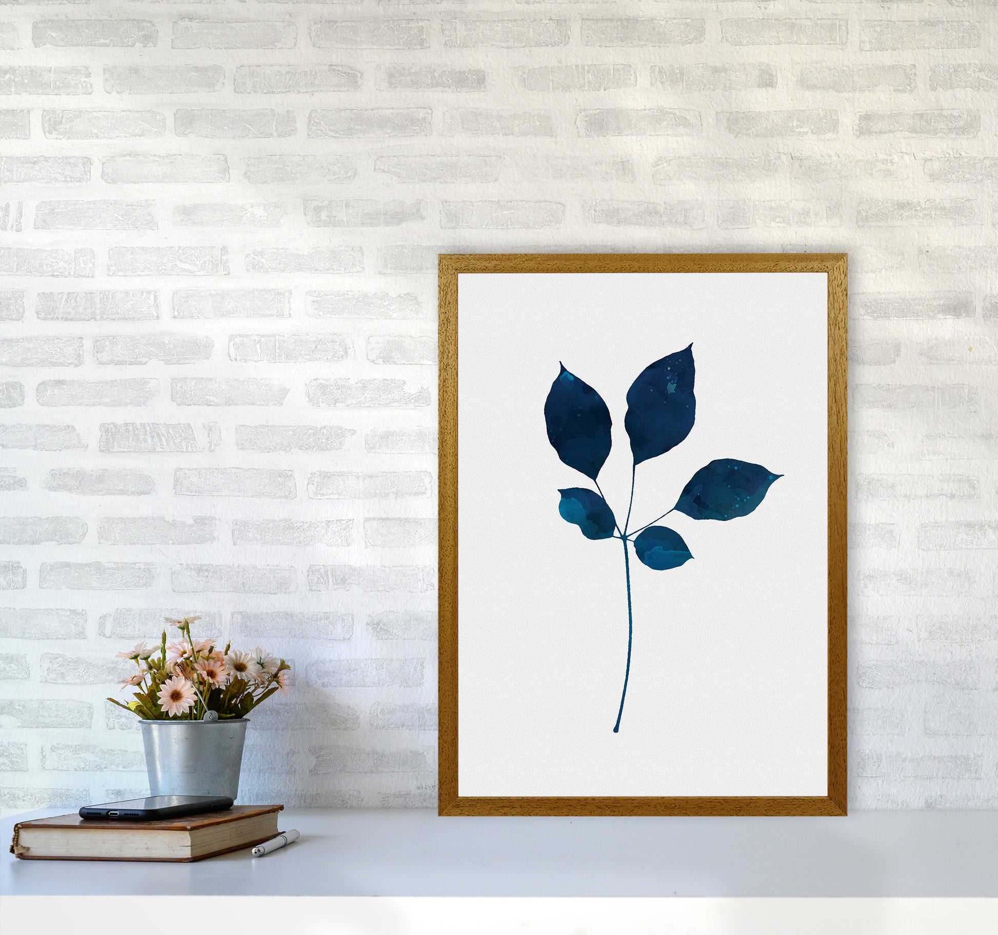 Foliage No 2 Botanical Art Print by Kookiepixel A2 Print Only