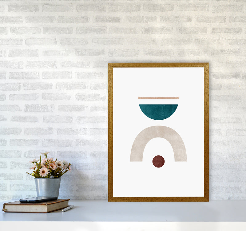 Abstract Geometric No 3 Art Print by Kookiepixel A2 Print Only