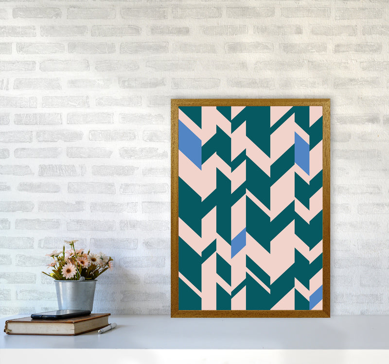 Chevron Art Print by Kookiepixel A2 Print Only