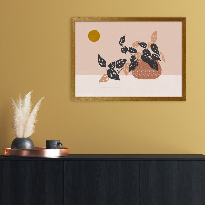 Monkey Mask Plant Botanical Art Print by Kookiepixel A2 Print Only