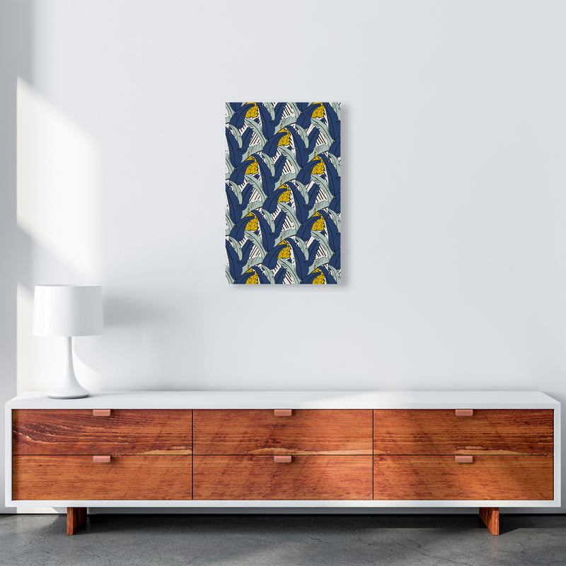 Tropical Fever Abstract Art Print by Kookiepixel A3 Canvas