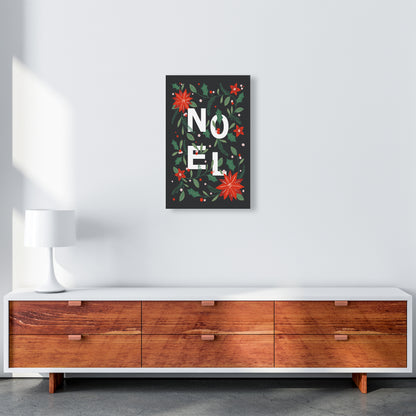Noel Christmas Art Print by Kookiepixel A3 Canvas