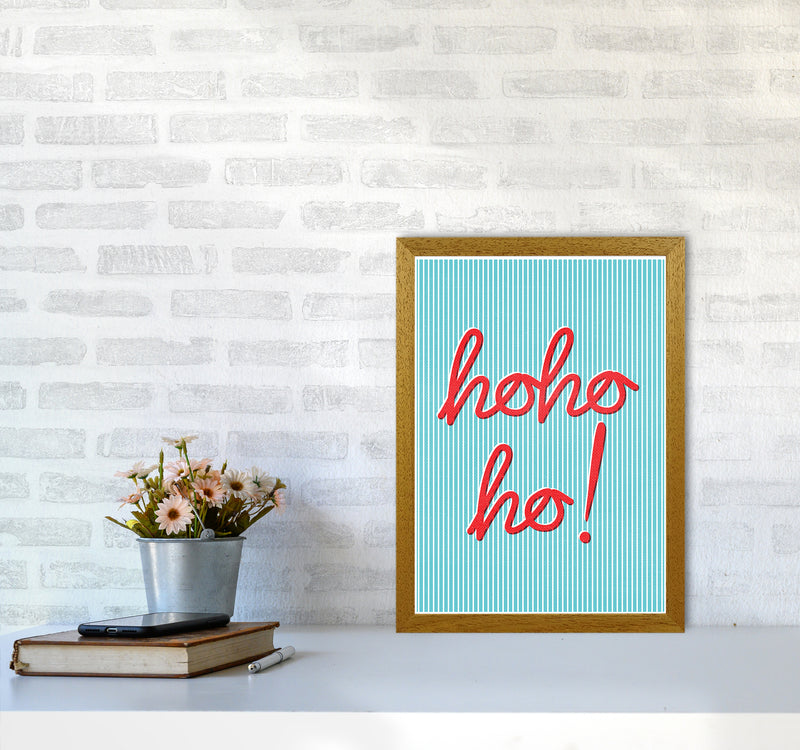 Hohoho Christmas Art Print by Kookiepixel A3 Print Only