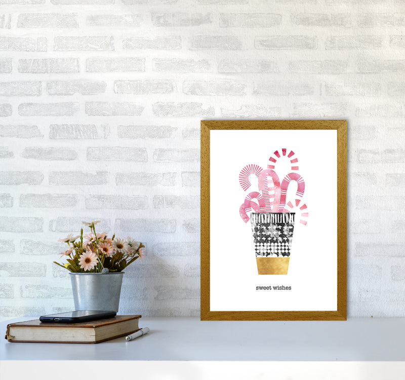 Sweet Wishes Christmas Art Print by Kookiepixel A3 Print Only