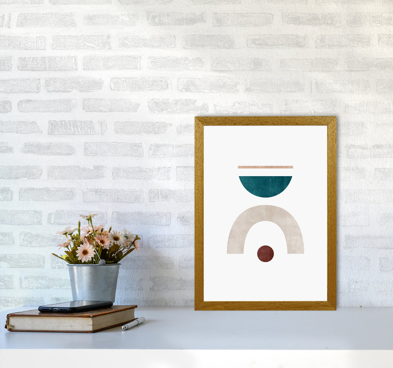 Abstract Geometric No 3 Art Print by Kookiepixel A3 Print Only