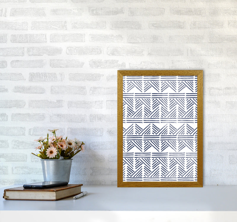 Aztec Print Art Print by Kookiepixel A3 Print Only