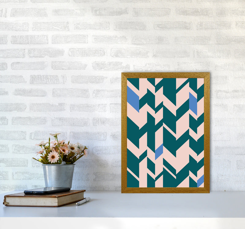 Chevron Art Print by Kookiepixel A3 Print Only
