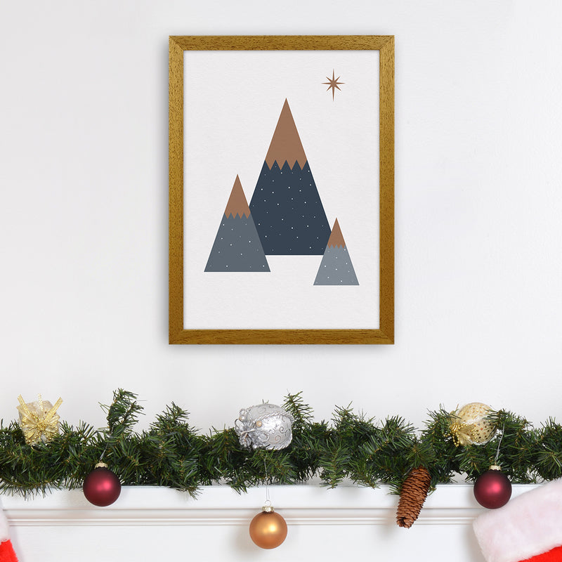 Geometric Trees Art Print by Kookiepixel A3 Print Only