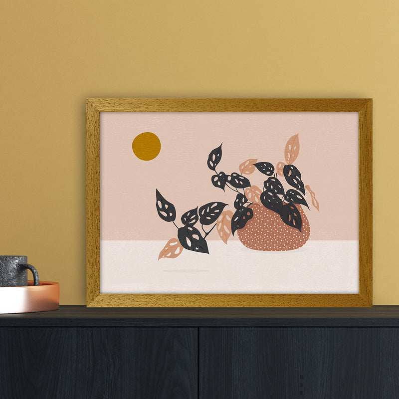 Monkey Mask Plant Botanical Art Print by Kookiepixel A3 Print Only