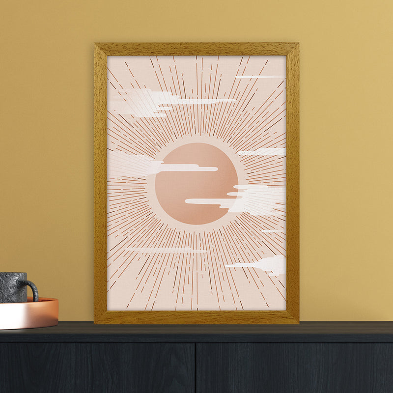 The Sun Landscape Art Print by Kookiepixel A3 Print Only
