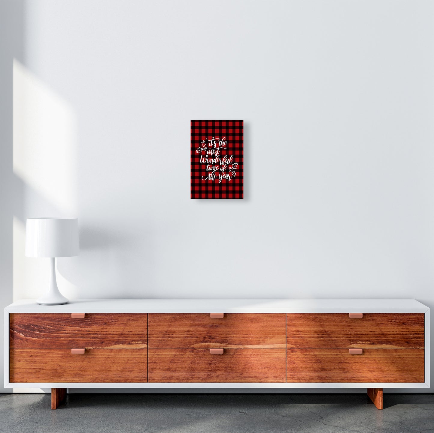 Wonderful time Christmas Art Print by Kookiepixel A4 Canvas